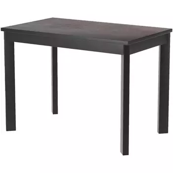 Стол DikLine L110 хромикс бронза, опоры черные Dikline