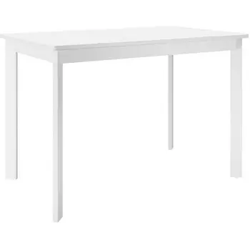 Стол DikLine LK90 Керамика Mono white (белый матовый) /подстолье белое/опоры белые арт.00-00076715 Dikline