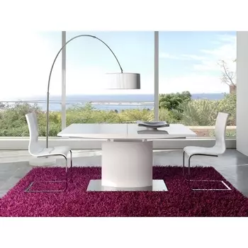 Стол DT-01 180(220) белый Dupen (180)