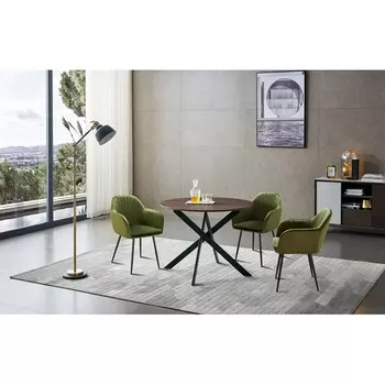 Стол DT-937 (d100) орех # ESF d100 walnut