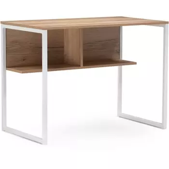 Письменный стол Notta Клер Лофт дуб делано светлый / белый матовый 489685