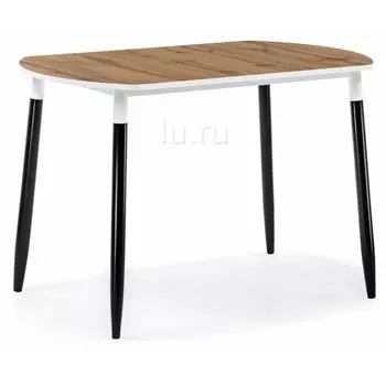 Стол дуб вотан / черный Woodville Гуанг 459651