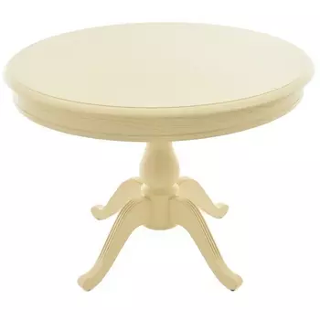 Стол Фабрицио D100, Слоновая кость, 101303 Аврора