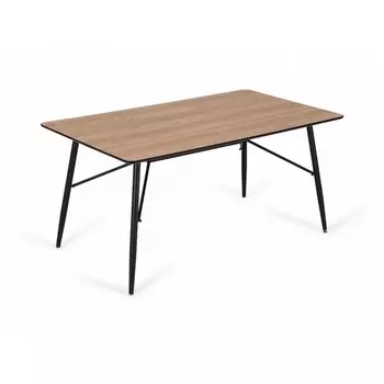 Стол Frame ОГОГО 771073 (светло-коричневый, черный) ОГОГО Обстановочка!