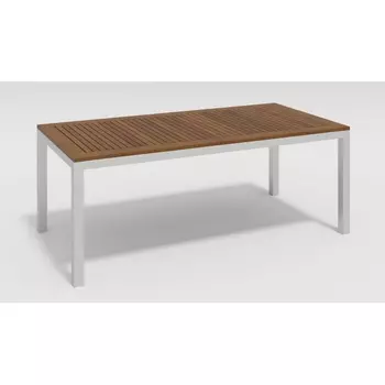 Стол Gardenini Bella (Алюминий/Белый) TBLL.020020.T1