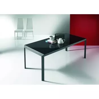 Стол (01.81)122/172*80*Н75 см (М310/ M310/ D002/D002 графит дуба) M-City IZAC 01.81.M310.M310.D002.D002