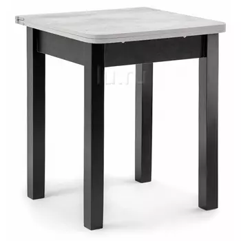 Стол Woodville Энлей 60 метрополитан грей / черный 459658