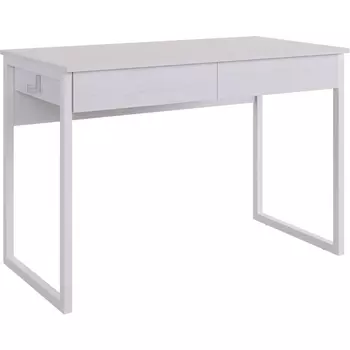 Стол Юниор Mebelson (ЛДСП,Металл/Светлое дерево,Белый) арт.SMU-01.2745