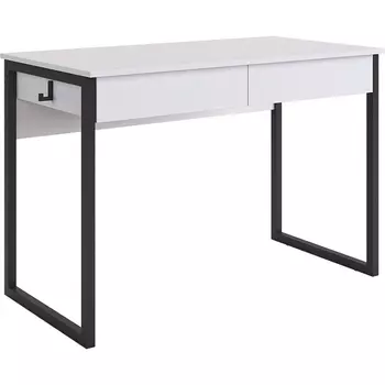 Стол Юниор Mebelson (ЛДСП,Металл/Светлое дерево,Черный) арт.SMU-01.3261