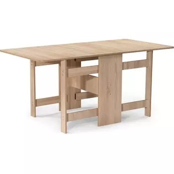 Стол-книжка Йентель (Йентель 170х85х76 дуб сонома) Woodville арт.474289