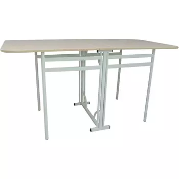 Стол-книжка Мир стульев Искра, Белый/Дуб молочный