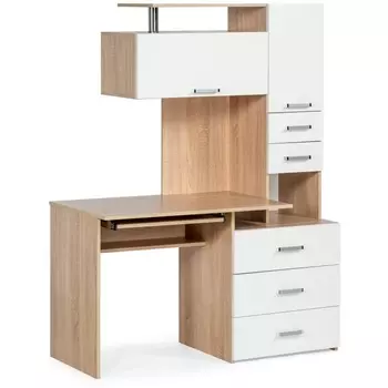 Стол компьютерный Woodville Джаз-17 левый дуб сонома 318952