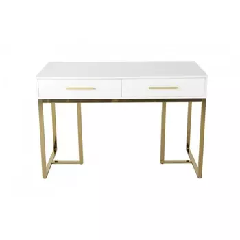 Стол-Консоль IST-CASA Армада F-1543, 120х60х78 см, белый, золото
