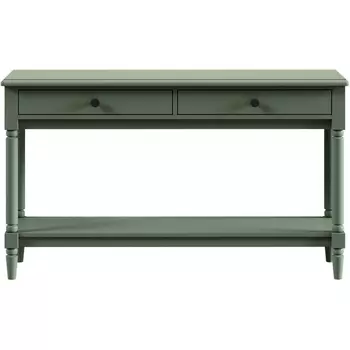 Стол консольный Blues ОГОГО Обстановочка! (ЛДСП,МДФ/Зеленый) арт.924618