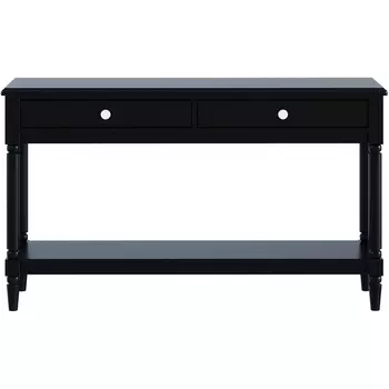 Стол консольный Blues ОГОГО Обстановочка! (ЛДСП,МДФ/Черный) арт.924611