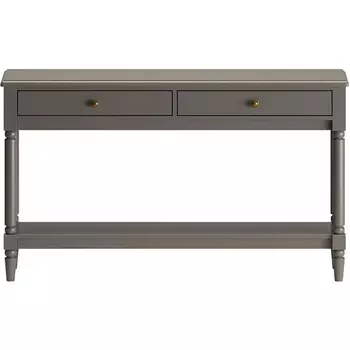 Стол консольный Blues ОГОГО Обстановочка! (ЛДСП,МДФ/Светло-серый) арт.910342