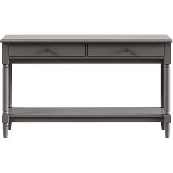 Стол консольный Blues ОГОГО Обстановочка! (ЛДСП,МДФ/Светло-серый) арт.924620