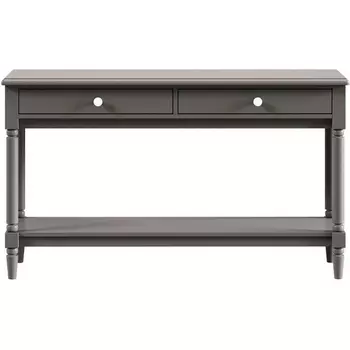 Стол консольный Blues ОГОГО Обстановочка! (ЛДСП,МДФ/Светло-серый) арт.924608