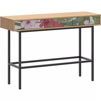 Стол консольный Boho Color ОГОГО (арт.769638), (ЛДСП,Металл/Дуб Корбридж) ОГОГО Обстановочка!