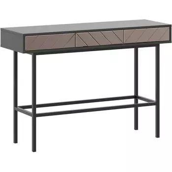 Стол консольный Boho ОГОГО (арт.769649), (Зеркало,ЛДСП,Металл/Черный,Бронзовый) ОГОГО Обстановочка!