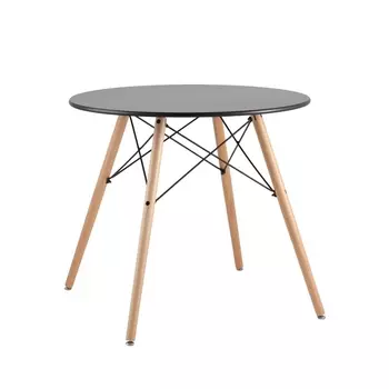 Стол круглый EAMES DSW NEW D=80 черный Stool Group арт.УТ000039067