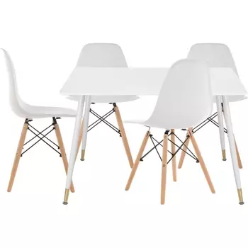 Стол кухонный Woodville Мелисанта white