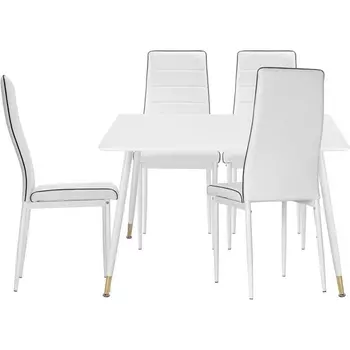 Стол кухонный Woodville Урас white