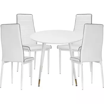 Стол кухонный Woodville Уриф white