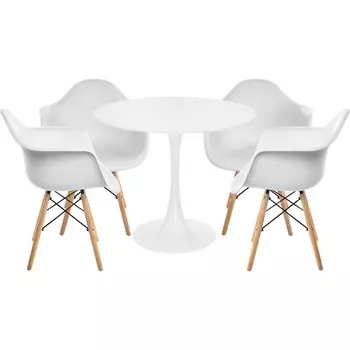 Стол кухонный Woodville Ванде white