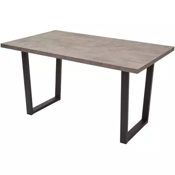 Стол ЛОФТ 160 Оникс/ Черный М-City M-City