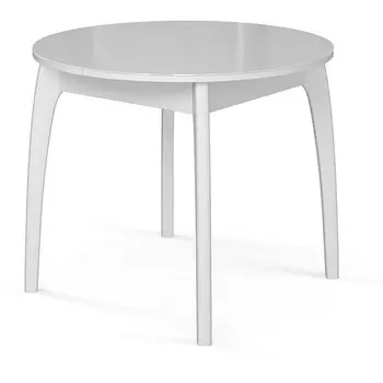 Стол М46 белый/стекло белое optiwhite Dikline 00-00060582