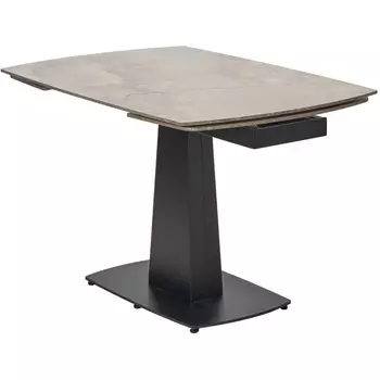 Стол M-City BALDE 140 GLOSS AMBER JADE SOLID CERAMIC / BLACK