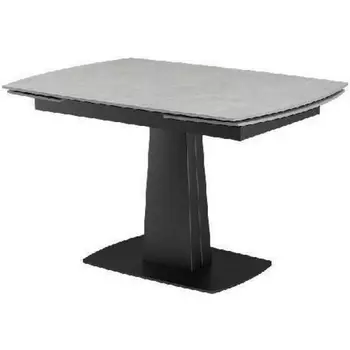 Стол M-City BALDE 140 MATT BLACK MARBLE SOLID CERAMIC / BLACK