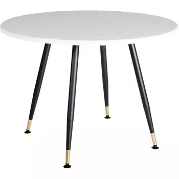 Стол Месси d110 мрамор бьянко R-Home арт.41042710h_R_мрсв