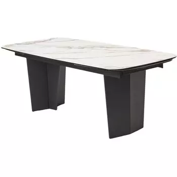 Стол MIKKEL 200 TL-188, испанская керамика / черный каркас, ®DISAUR (арт.626М05809) M-City