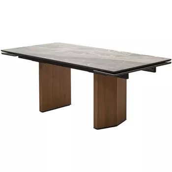 Стол МОЦАРТ 200 AMADEUS POLISHED, керамика / Дуб монтана М-City M-City