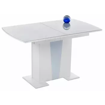 Стол на тумбе белый Woodville Джеймс 462406