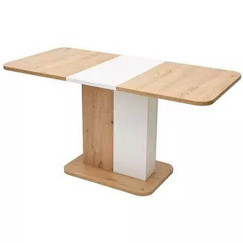 Стол Дуб Артисан/ Белый M-City Next DEDNEXTART110