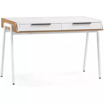 Стол Notta Рокс 116х65х77 белый / дуб вотан / белый 530839