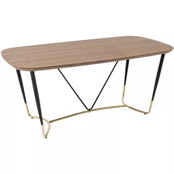 Стол обеденный Stool Group Даймакс 180*90 темное дерево УТ000036113