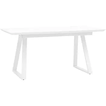 Стол обеденный Stool Group Детройт раскладной 160-200*90 белый УТ000002655