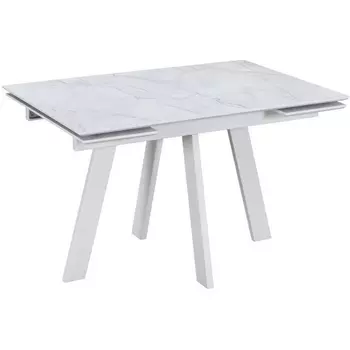 Стол обеденный DikLine WINGS Жемчужный Перито,Белый, Белый Dikline