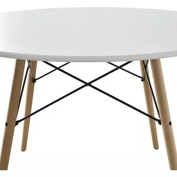 Стол обеденный Equilibrium Nexus Hesby МДФ/Белый арт.HSBI_T001-80_white