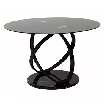 Стол обеденный IST-CASA Ореон F-1206, 122х122х76 см, черный