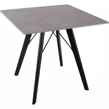 Стол обеденный обеденный JET CERAMIC квадратный 80*80 (Дерево бук, Венге) RF Wenge Pietra di luna 80x80 Jet-Ceramic