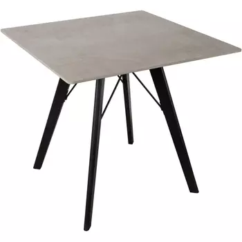 Стол обеденный обеденный JET CERAMIC квадратный 80*80 (Дерево бук, Венге) RF Wenge Arenaria 80x80 Jet-Ceramic