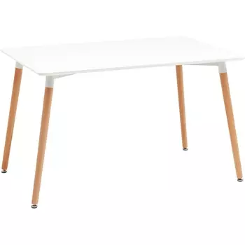 Стол обеденный OSLO NEW 120*80 белый Stool Group (арт.УТ000038925)
