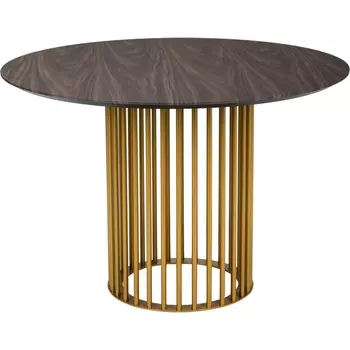 Стол обеденный Patrik New д.110 Американский орех /Золото R-Home арт.4103120h