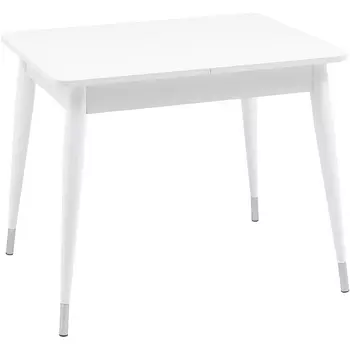 Стол обеденный раскладной 90-120*70 белый матовый Stool Group Сидней УТ000036215