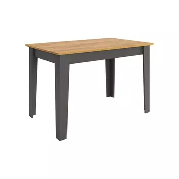 Стол обеденный раздвижной Цезарь Mebelson (Дуб золотой,Графит) арт.174398,2564